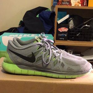 Nike free 5.0 running shoe